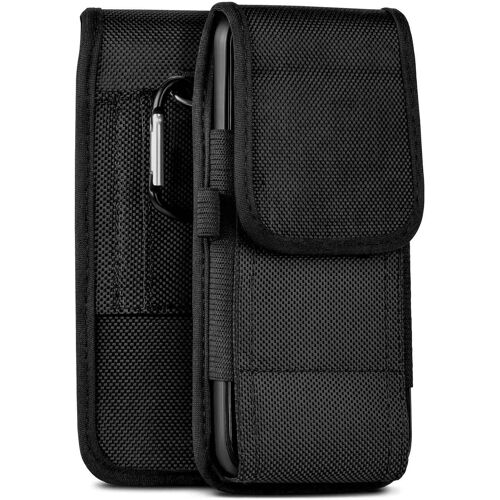 SUBZONAL-Agility Étui pour Crosscall Core-S5 Housse avec passant de ceinture, Pochette de ceinture pour téléphone portable Housse de téléphone extérieure, Pochette de téléphone en nylon pour ceinture