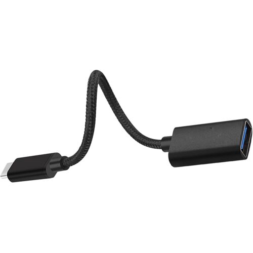 Subzonal-Câble Otg Type-C Vers Usb A Pour Télécommande De Drone Adaptateur Multifonction Stable Compatible Tablette Et Téléphone 1 Mètre Noir