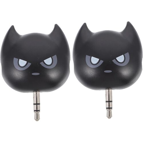 SUBZONAL-2pièces Raccordement Audio pour Casque Adaptateur Audio avec Prises Répartiteur Portable pour Écouteurs