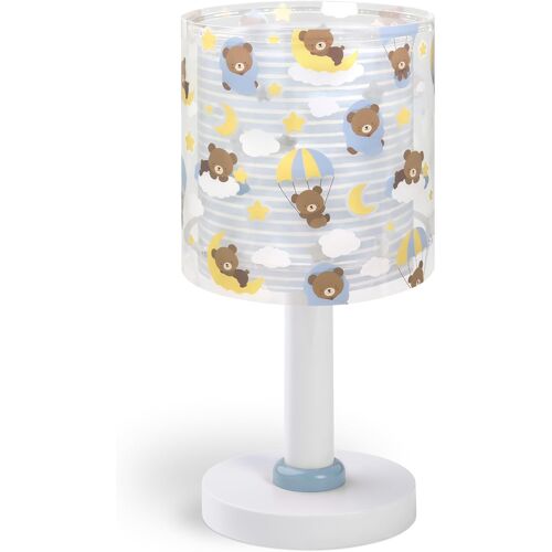 Subzonal-Lampe De Chevet Ou De Table Enfant Veilleuse Baby Teddy Ours Bleu Nuages, 41571t, G4 - Led 4 W - Ampoule Incluse