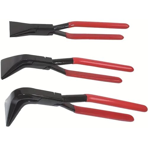 Subzonal-Plieuse Zinc¿3 Petites Pinces Pliantes 0°-45°-90°,Mini Pinces À Tôle, Pour Couvreur, Plombier Travail De Carrosserie Réparation Redressage,Pour Plier Et Lisser Les Tôles