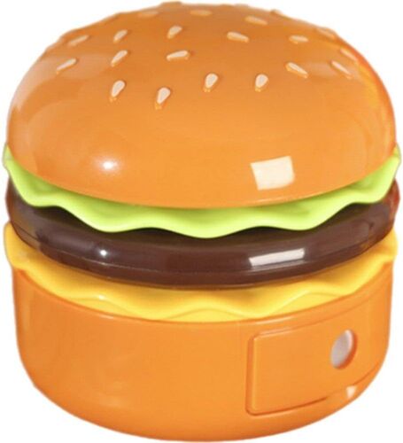 Subzonal-Veilleuse Pour Enfants, Lampe De Table Avec Petit Mignon, Avec Taille-Crayon, Lumière D'ambiance De Dessin Animé, Lampe De Bureau Kawaii Rechargeable Pour Décoration De Chambre D'enfant