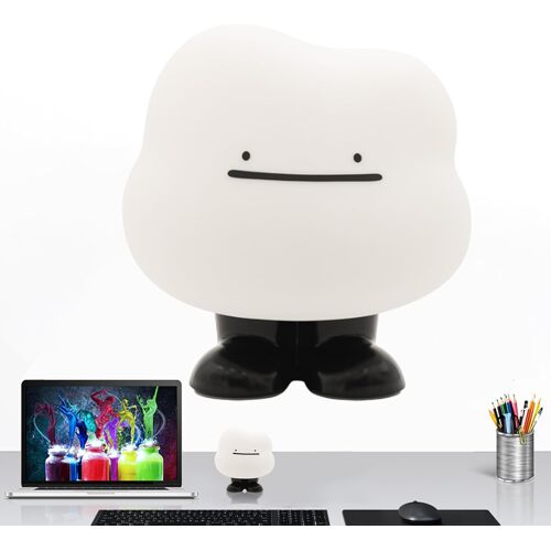 Subzonal-Lampe De Table Nuage, Lampe De Nuit Nuage De Dessin Animé, Lumière Nuage Rechargeable, Veilleuse En Silicone Pour , Lampe De Chambre D'enfant À Intensité Variable, Lampe De Table Nuage De Ch