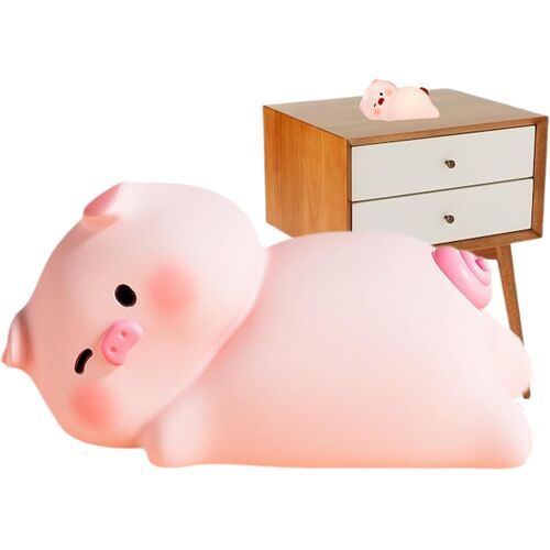 Subzonal-Veilleuse En Forme D'animal Pour | Veilleuse Pour Chambre D'enfant ¿ 3 Modes Réglables ¿ Rechargeable Par Usb Avec Minuterie ¿ Lampe Mignonne Pour Salle D'étude, Table De Chevet