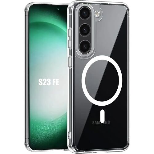 Coque pour Samsung Galaxy S23 FE, Protection Anti-Rayures Antichoc avec Anneau Magnétique - E.F.Connection