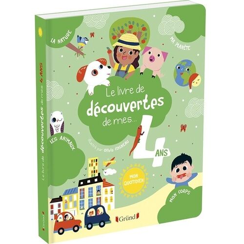Le Livre De Découvertes De Mes 4 Ans