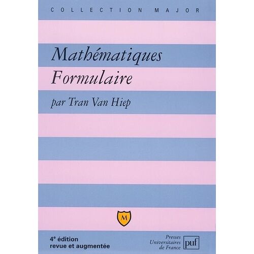 Mathématiques Formulaire