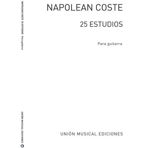 25 Estudios Para Guitarra / Recueil