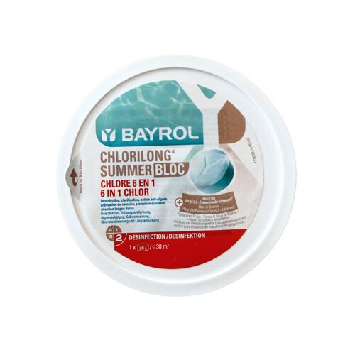 Chlorilong Summer Chlore stabilisé 6 en 1 Bayrol - 0,5kg
