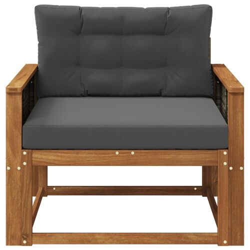 vidaXL Sofa de milieu extérieur Naturel