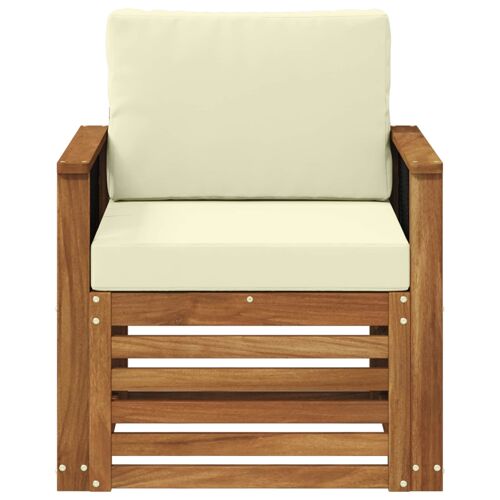 vidaXL Sofa de milieu extérieur Naturel