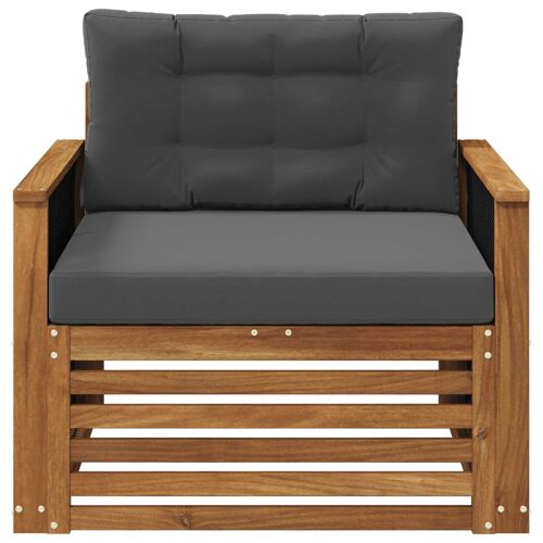 vidaXL Sofa de milieu extérieur Naturel