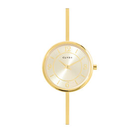 Montre Femme Clyda Acier Doré Sully