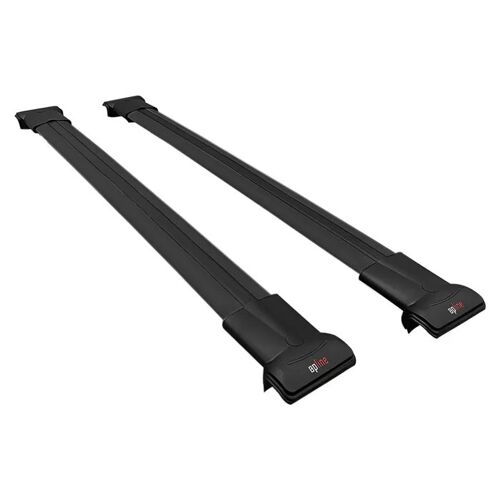 Compatible Avec Skoda Superb (3v) 2019-2024 Fly Modèle Barres De Toit Railing Porte-Bagages De Voiture Aluminium Noir 2 Barres