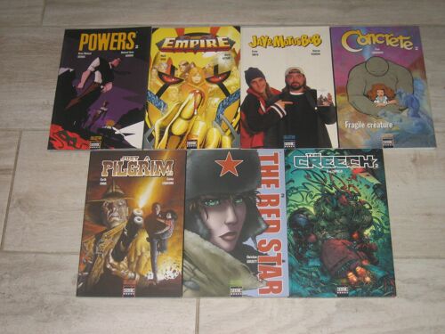 Lot 7 Semic Books Tellos Concrete Powers Empire Pilgrim Creech...