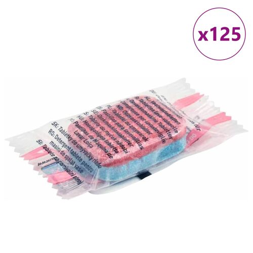 vidaXL Tablettes de lave-vaisselle 125 pcs
