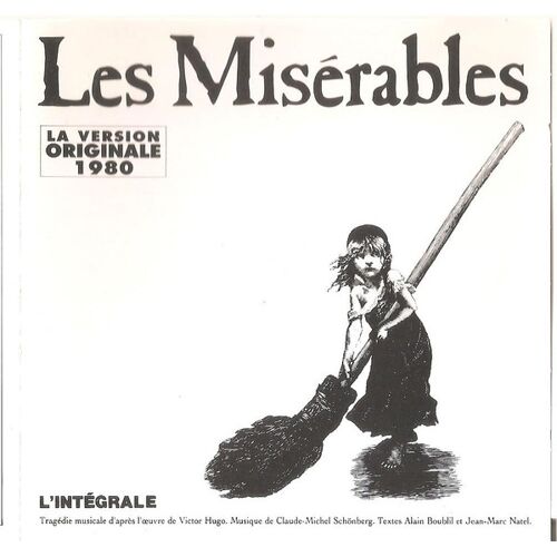 Les Misérables - Double Cd Collector 32 Titres - Version Originale Intégrale 1980 Avec Rose Laurens - Rare