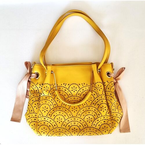 Sac à bandoulières Lollipops moutarde TBE