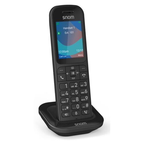 Snom M253 combiné de téléphone sans-fil dect Identification de l'appelant Noir