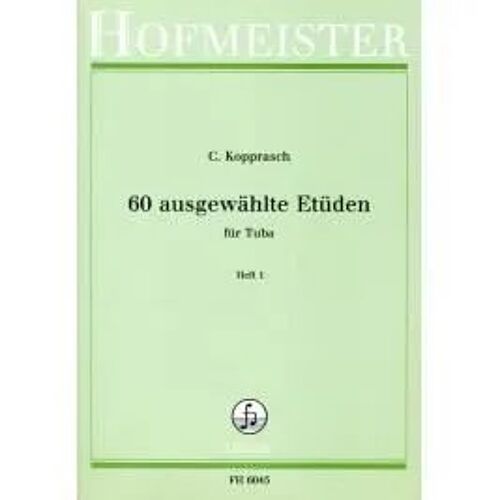 60 Ausgewahlte Etuden (Seyffarth) - Heft 1 / Recueil