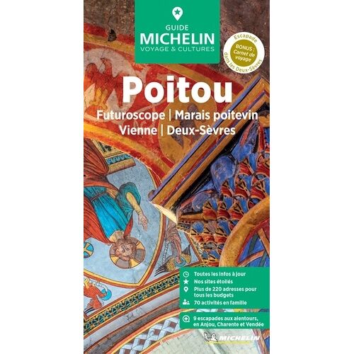 Michelin Le Guide Vert Poitou - Le Guide Vert 2024