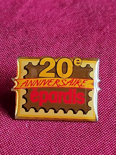 Pin'S 20eme Anniversaire Épardis ( Rouge)