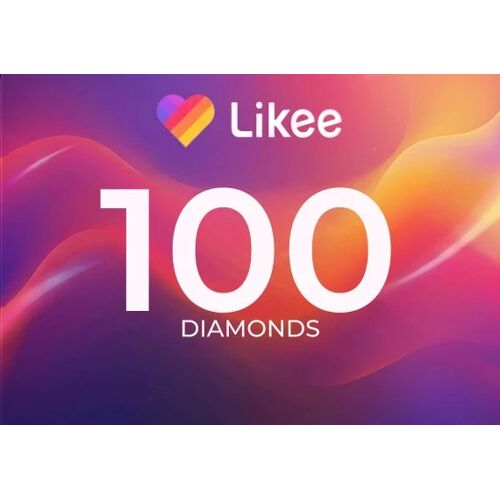 Likee - 100 Diamonds Direct Top-Up - GLOBAL