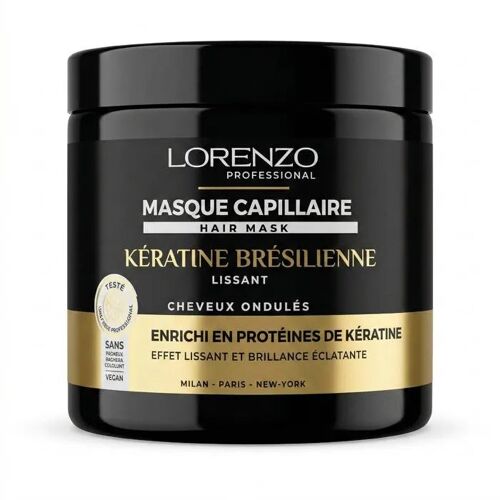 Lorenzo Professional Masque Capillaire Keratine Bresilienne 500ml 500ml 
