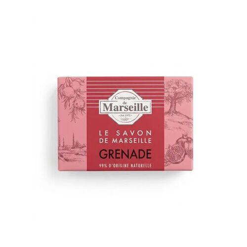 Compagnie De Marseille Grenade Savon De Marseille 99% D'origine Naturelle 