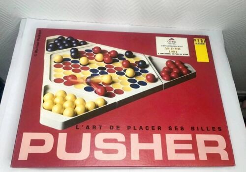 L’Art De Placer Ses Billes Pusher Peri Spiele
