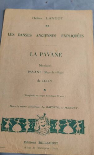 Partition La Pavane