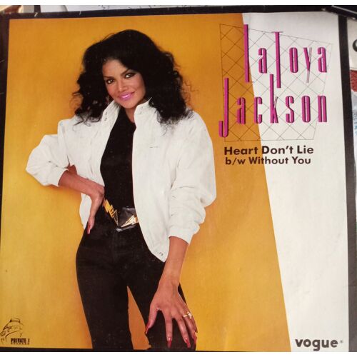 La Toya Jackson / 2 X Disques Vynil 45 Tours /