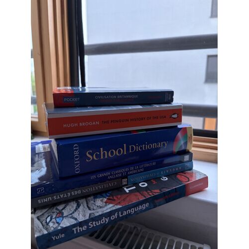 Ensemble De Livres Llcer Anglais 1e Et 2e Année 