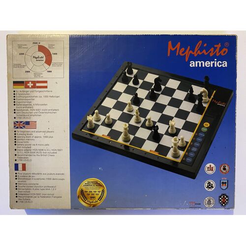 Jeu D'Échecs Mephisto America Champion Du Monde 1991