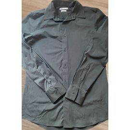 Chemise Homme Zara ¿ Noir Satiné ¿ Taille S
