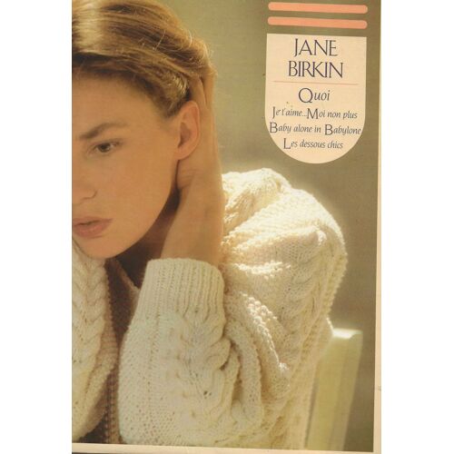 Jane Birkin "Quoi" Vinyle 33 T 30 Cm - Lp - Philips - Phonogram - 1985
