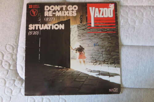 Vinyle 33 T Yazoo Don’T Go Re-Mixes Maxi Single 1982 France