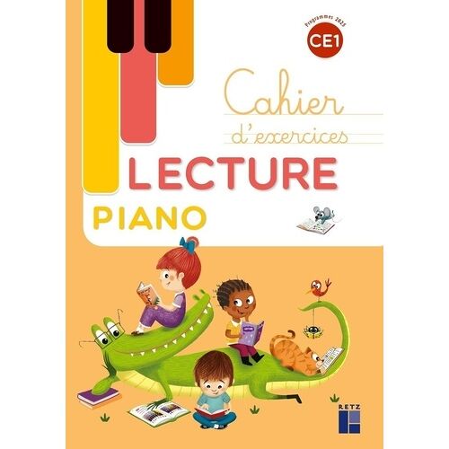 Lecture Piano Ce1 - Cahier D'exercices