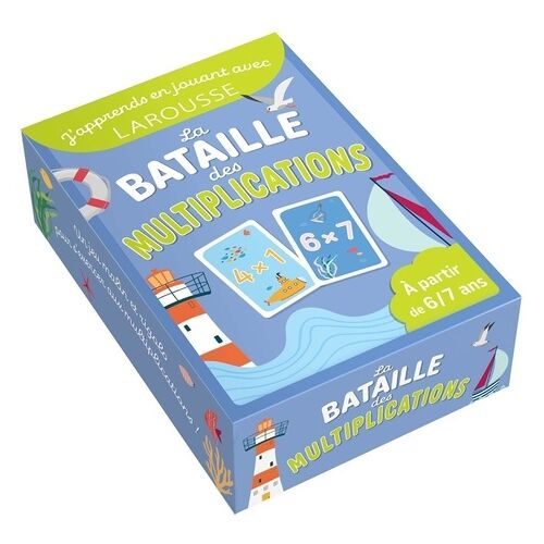 La Bataille Des Multiplications - J'apprends En Jouant Avec Larousse