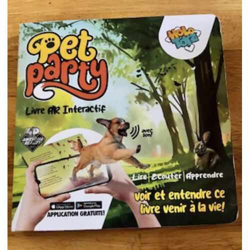 Livre Interactif Holotoyz : Pet Party