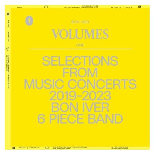 Volumes: One ''selections From Music Concerts 2019-2023 Bon Iver 6 Piece Band'' - Cd Album