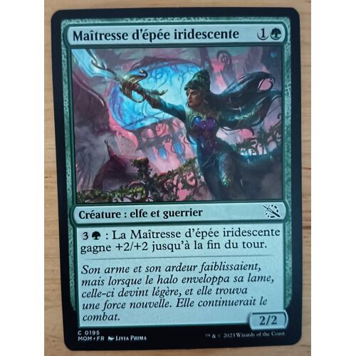 Iridescent Blademaster // Maîtresse D'Épée Iridescente (L'Invasion Des Machines)