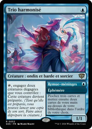 Trio Harmonisé - Magic - Les Secrets De Strixhaven Vf - R - 52
