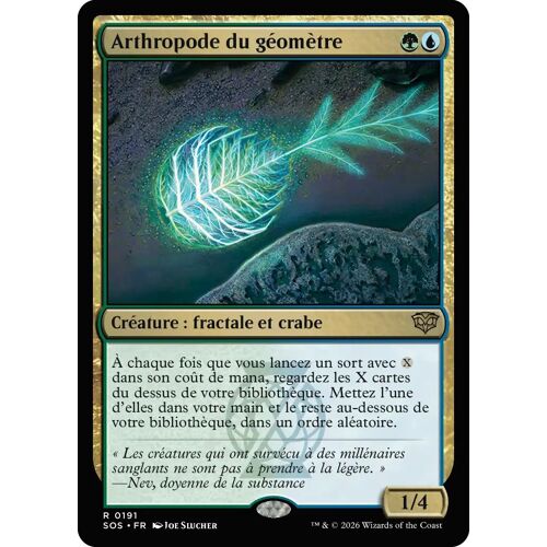 Arthropode Du Géomètre - Magic - Les Secrets De Strixhaven Vf - R - 191