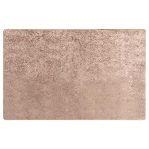 Vidaxl Coureur De Tapis Marsa Sable 120 X 170 Cm Polyester Et Pvc