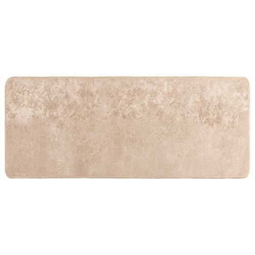 Vidaxl Coureur De Tapis Marsa Beige 50 X 100 Cm Polyester Et Pvc