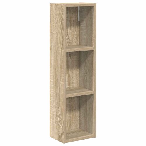 vidaXL Armoire murale de salle de bain Chêne Sonoma 20 x 14 x 70 cm