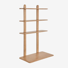 Bureau avec étagère en bois Veleta Bois de Mangue ↔︎ 80 cm