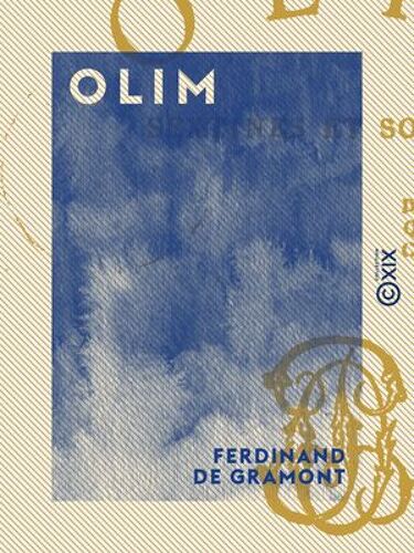 Olim - Sextines Et Sonnets