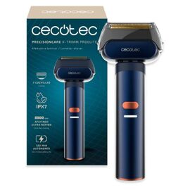 Cecotec Precisioncare X-Trimm Proelite Rasoir À Grille Tondeuse Bleu 